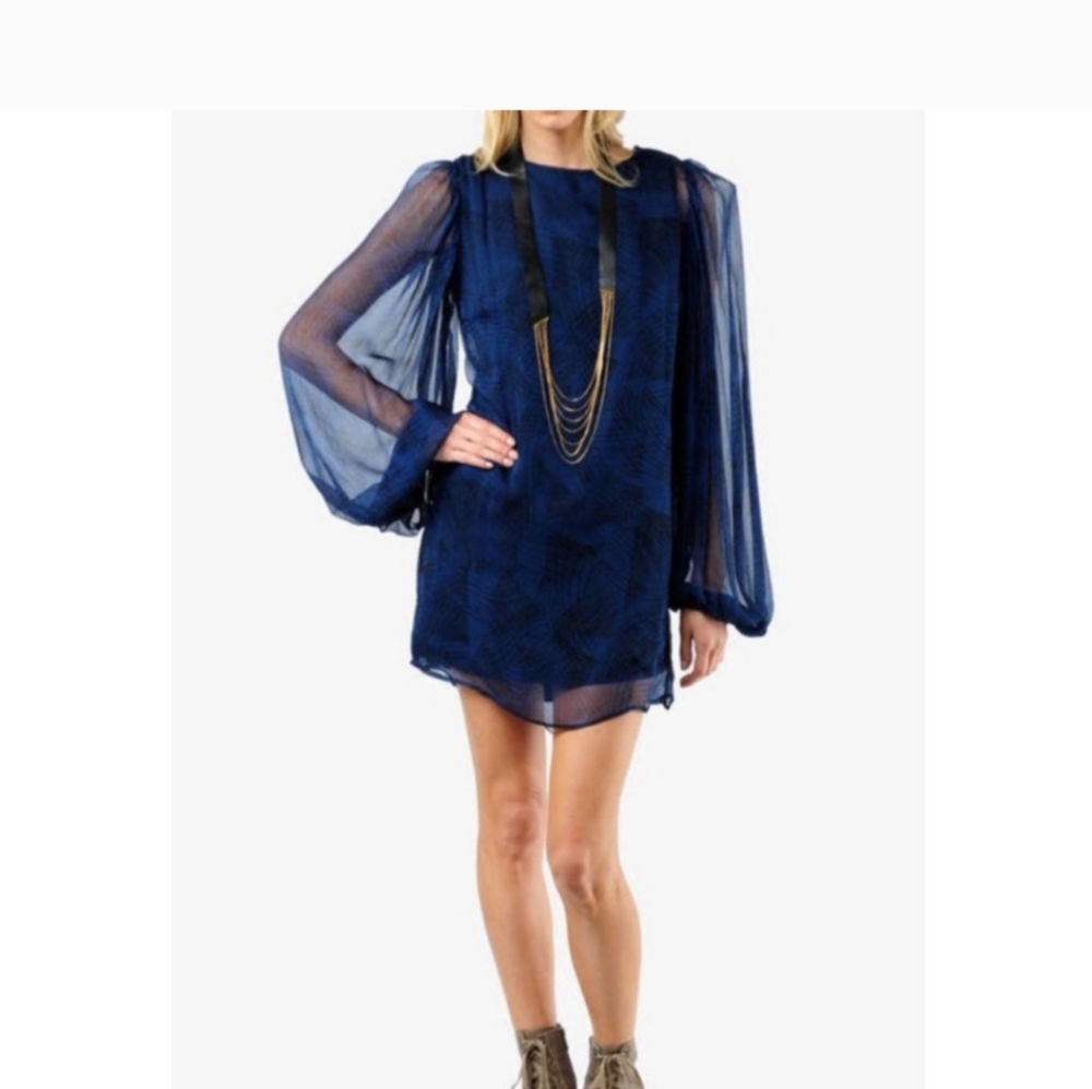 Winter Kate Silk Tunic Dress Size XS